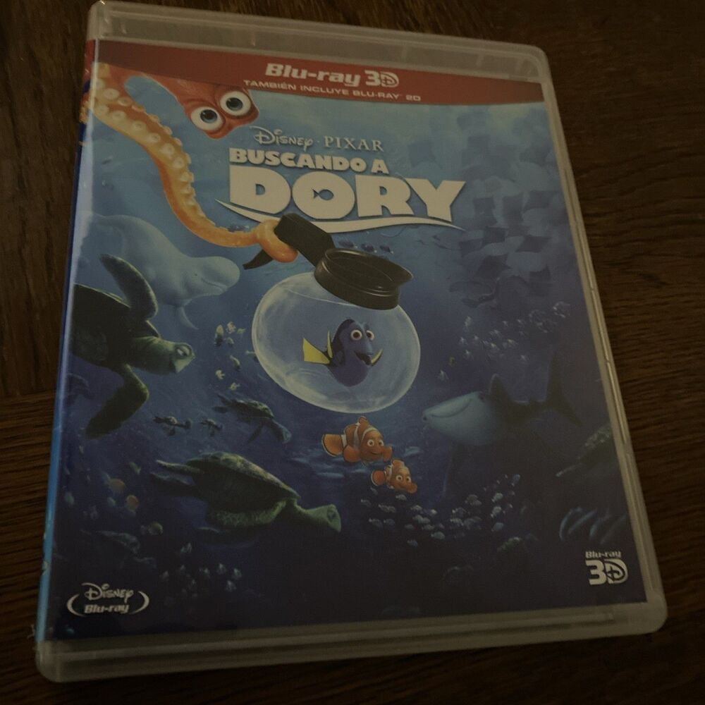 Finding Dory (2016) 3D/Blu Ray Combo From Mexico W/ English Region Free